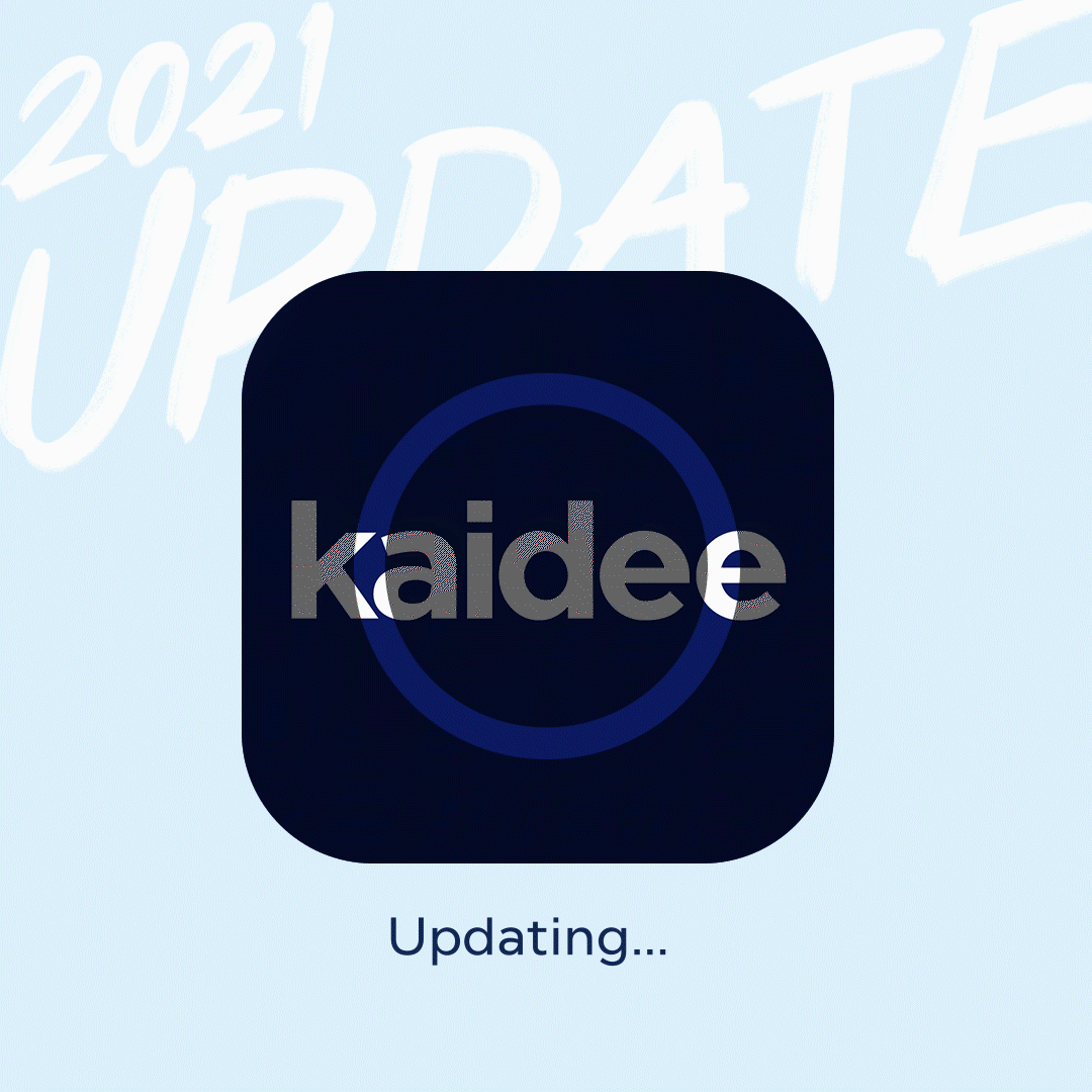 Kaidee App ปี 2021 โฉมใหม่ ไฉไลกว่าเดิม