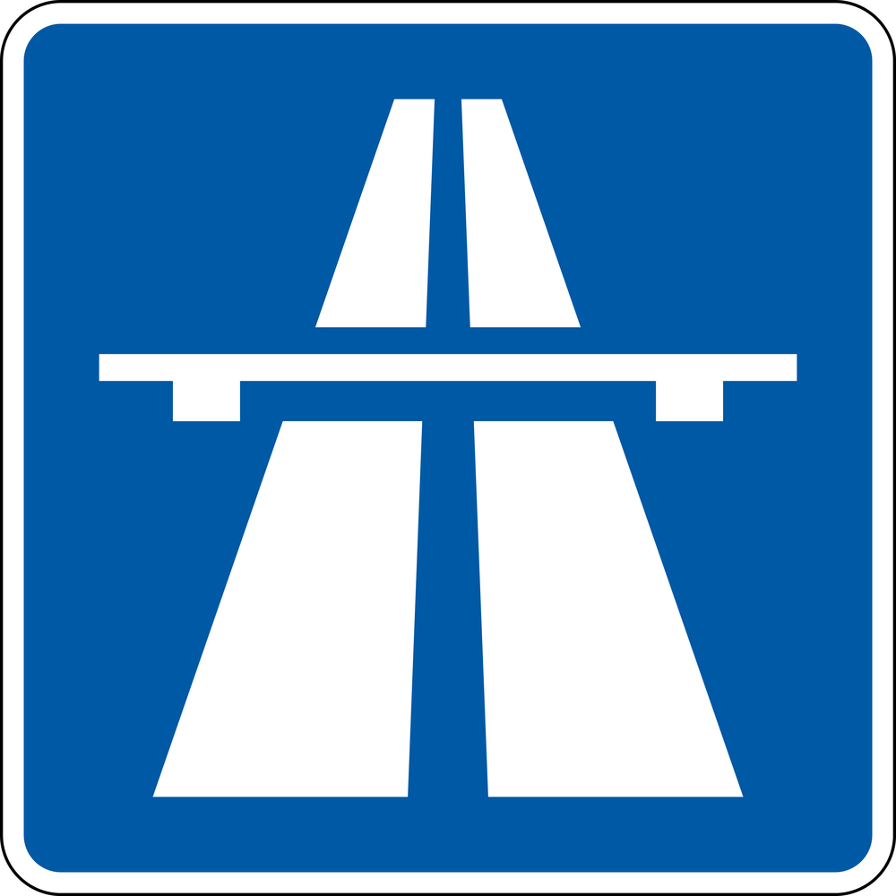 toll sign