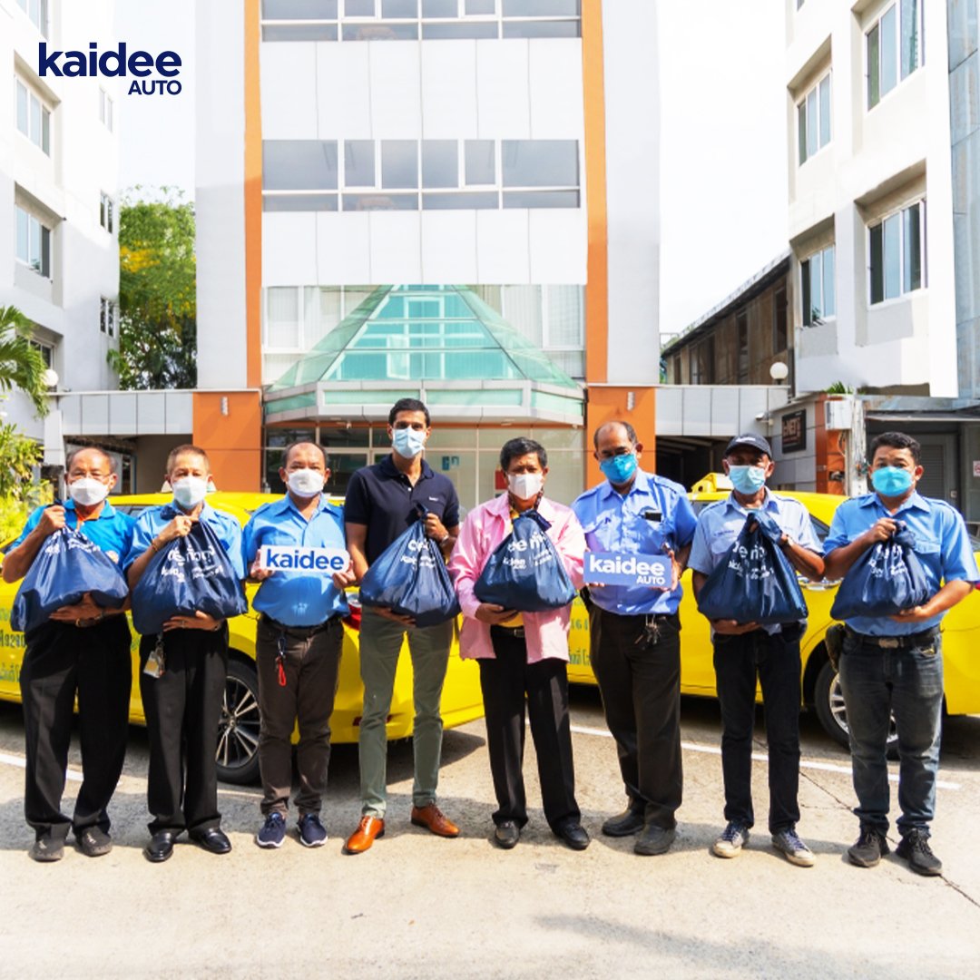 Kaidee มอบความช่วยเหลือแท็กซี่ไทยผ่านมูลนิธิเพื่อคนขับรถแท็กซี่ ร่วมฝ่าวิกฤตโรคระบาดและค่าครองชีพที่สูงขึ้น